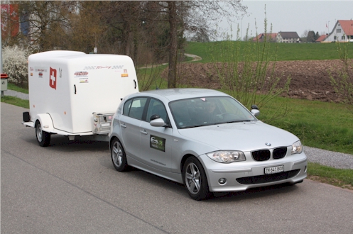 Fahrtechnik mit Anhänger – Kategorie BE